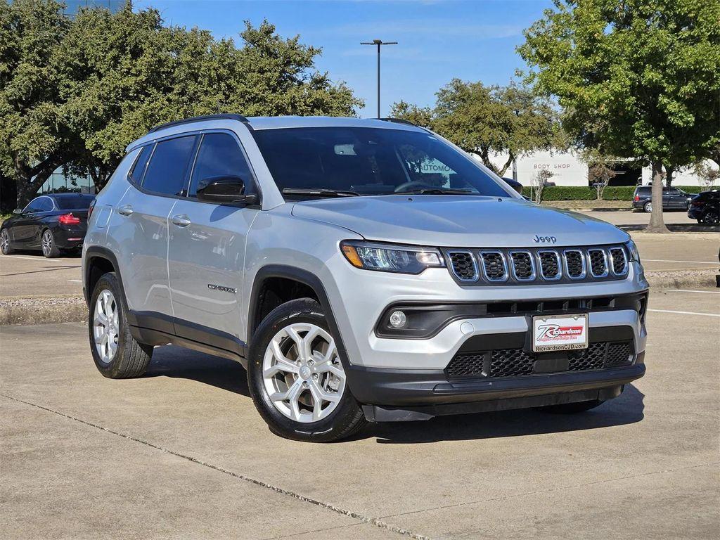 used 2024 Jeep Compass car, priced at $22,423