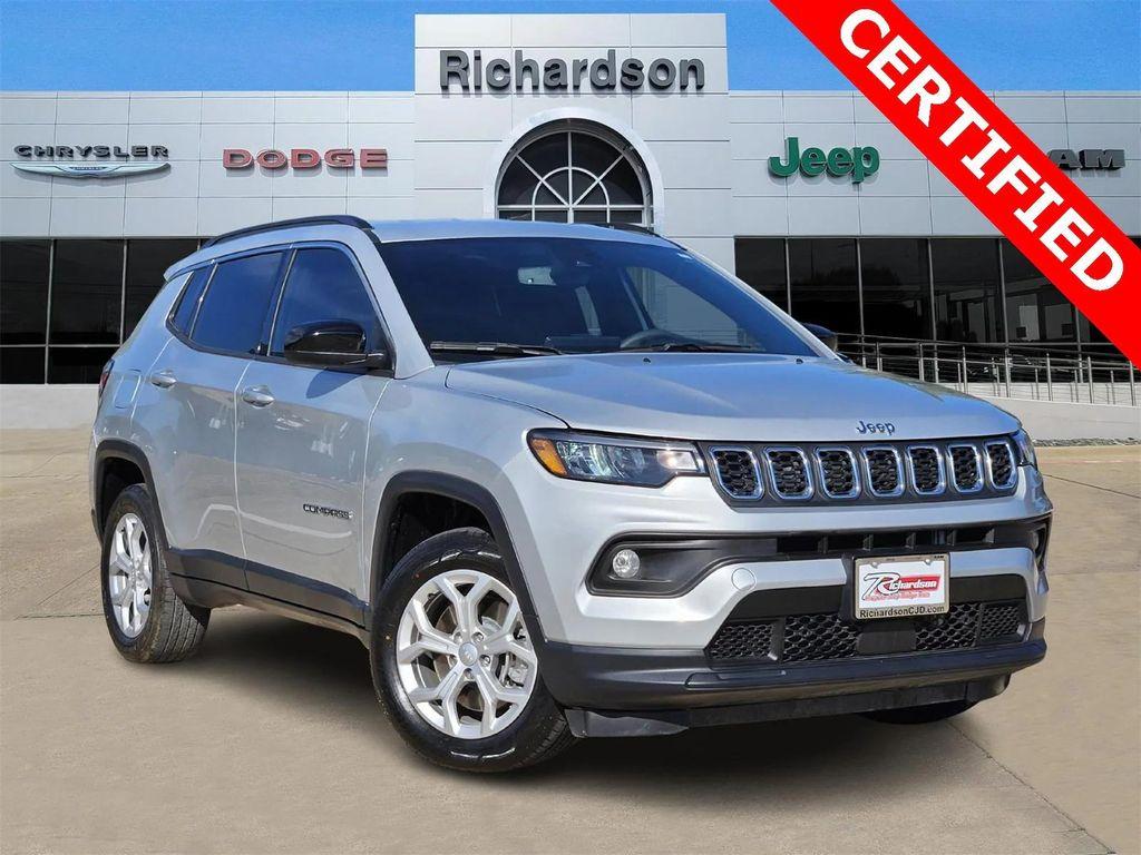 used 2024 Jeep Compass car, priced at $22,423