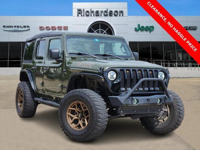 used 2022 Jeep Wrangler Unlimited car, priced at $28,500