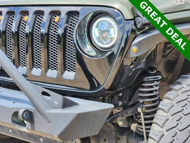 used 2022 Jeep Wrangler Unlimited car, priced at $25,799