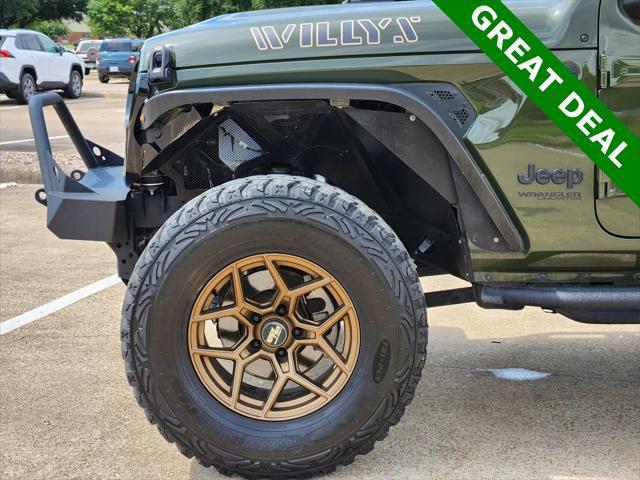 used 2022 Jeep Wrangler Unlimited car, priced at $25,799