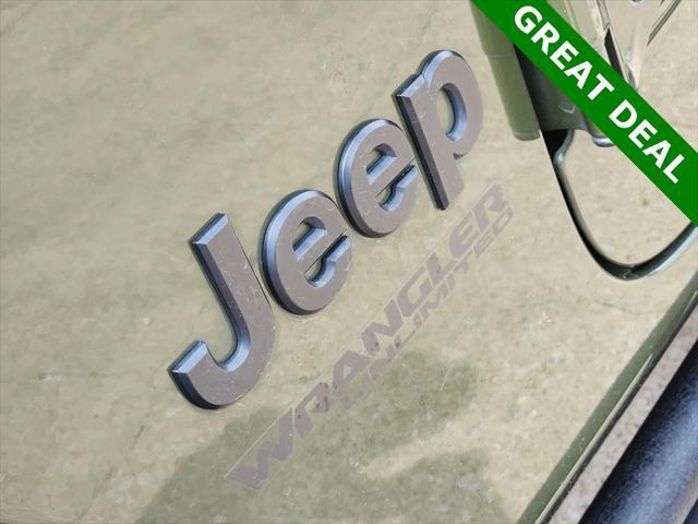 used 2022 Jeep Wrangler Unlimited car, priced at $25,799
