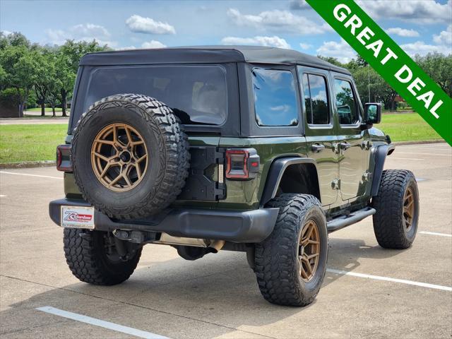 used 2022 Jeep Wrangler Unlimited car, priced at $25,799