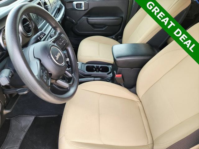 used 2022 Jeep Wrangler Unlimited car, priced at $25,799