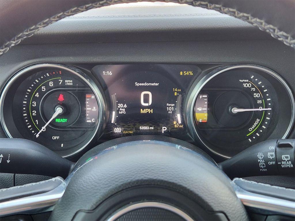 used 2022 Jeep Wrangler Unlimited 4xe car, priced at $30,552