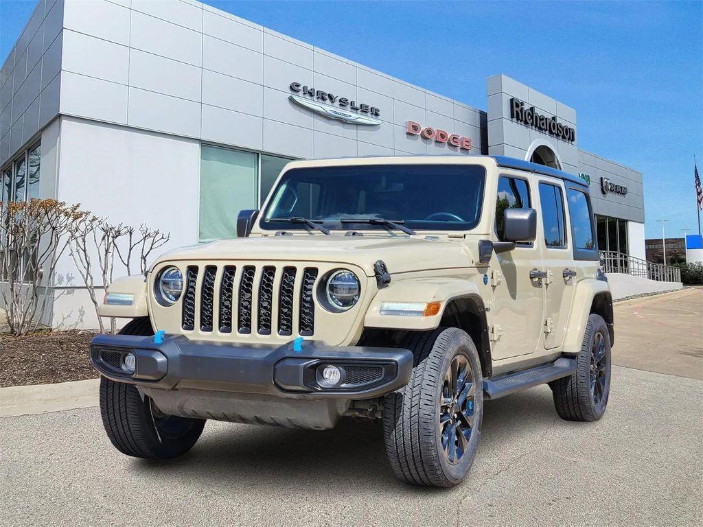 used 2022 Jeep Wrangler Unlimited 4xe car, priced at $30,552
