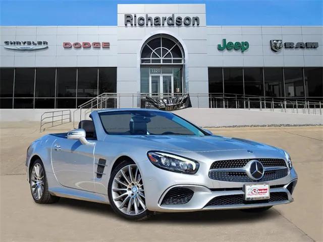 used 2017 Mercedes-Benz SL 550 car, priced at $42,497