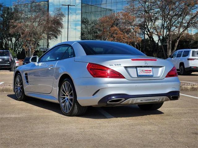 used 2017 Mercedes-Benz SL 550 car, priced at $42,497