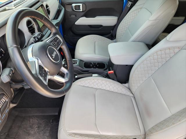 used 2022 Jeep Wrangler Unlimited 4xe car, priced at $37,500