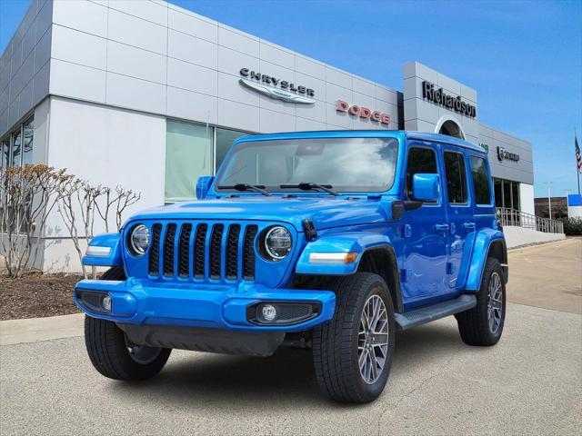 used 2022 Jeep Wrangler Unlimited 4xe car, priced at $37,500