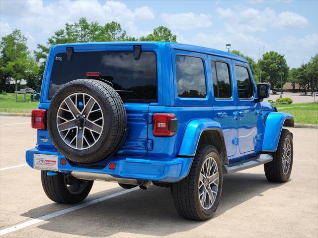 used 2022 Jeep Wrangler Unlimited 4xe car, priced at $37,500
