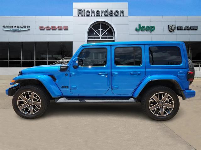 used 2022 Jeep Wrangler Unlimited 4xe car, priced at $37,500