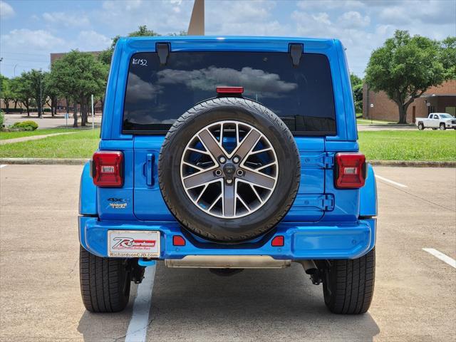 used 2022 Jeep Wrangler Unlimited 4xe car, priced at $37,500