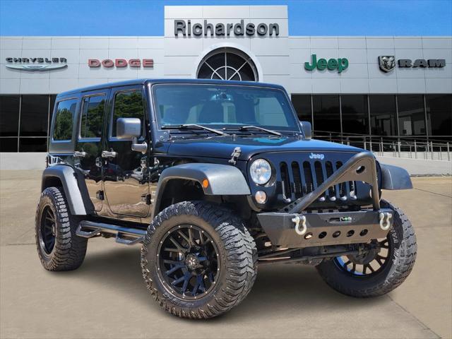 used 2018 Jeep Wrangler JK Unlimited car, priced at $22,400