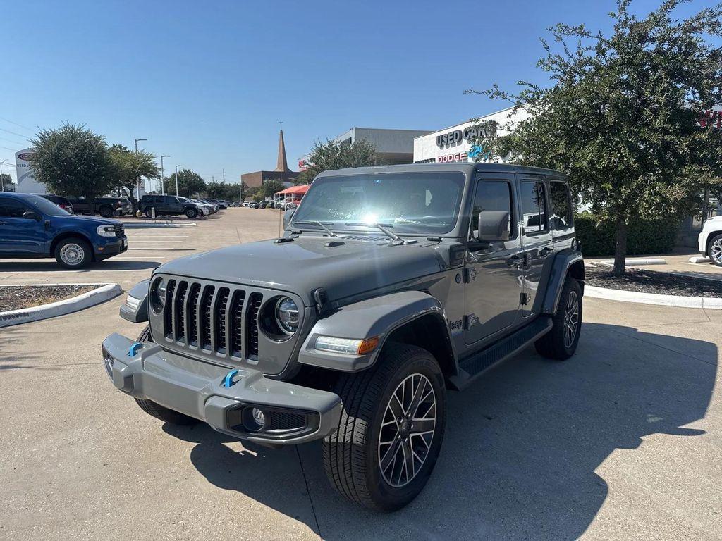 used 2022 Jeep Wrangler Unlimited 4xe car, priced at $36,875