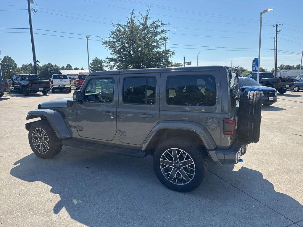 used 2022 Jeep Wrangler Unlimited 4xe car, priced at $36,875