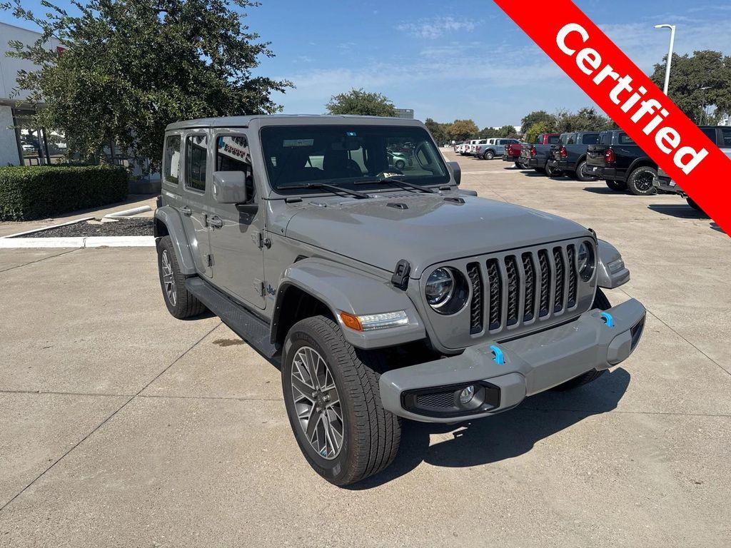 used 2022 Jeep Wrangler Unlimited 4xe car, priced at $36,875