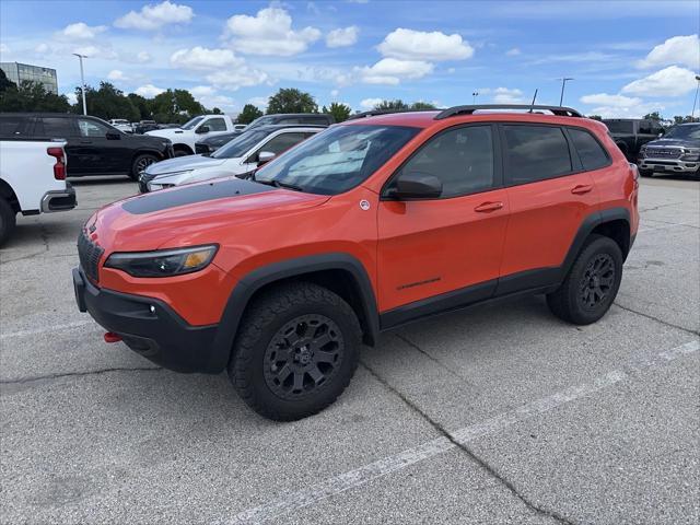 used 2021 Jeep Cherokee car, priced at $20,900