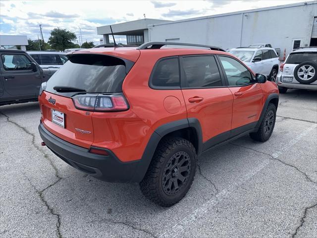 used 2021 Jeep Cherokee car, priced at $20,900