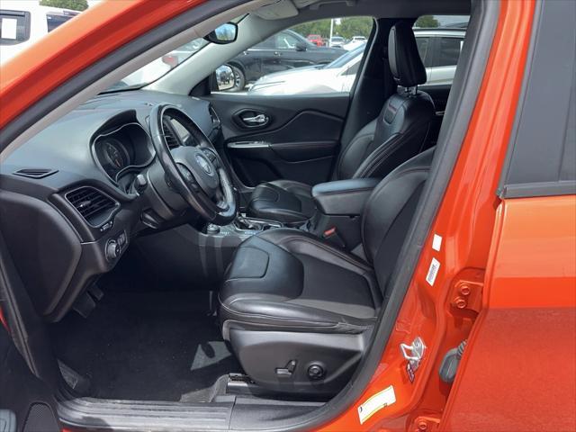 used 2021 Jeep Cherokee car, priced at $20,900