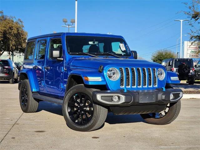 used 2022 Jeep Wrangler Unlimited 4xe car, priced at $31,999