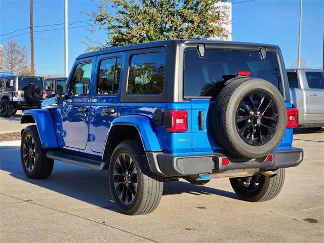 used 2022 Jeep Wrangler Unlimited 4xe car, priced at $31,999