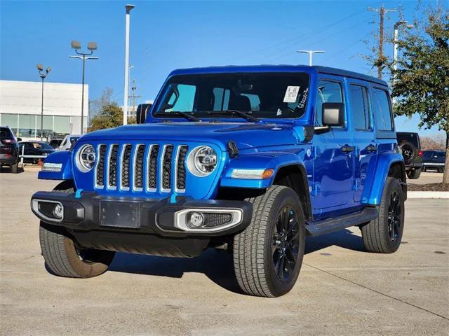 used 2022 Jeep Wrangler Unlimited 4xe car, priced at $31,999