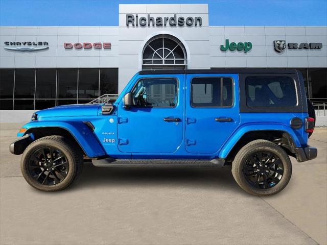 used 2022 Jeep Wrangler Unlimited 4xe car, priced at $31,484