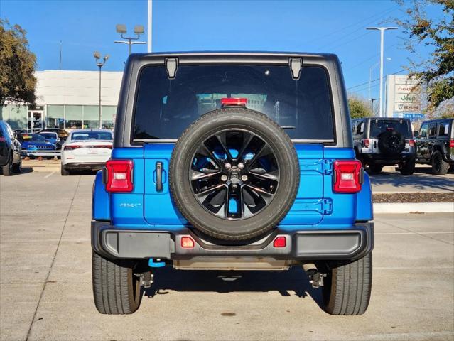 used 2022 Jeep Wrangler Unlimited 4xe car, priced at $31,484