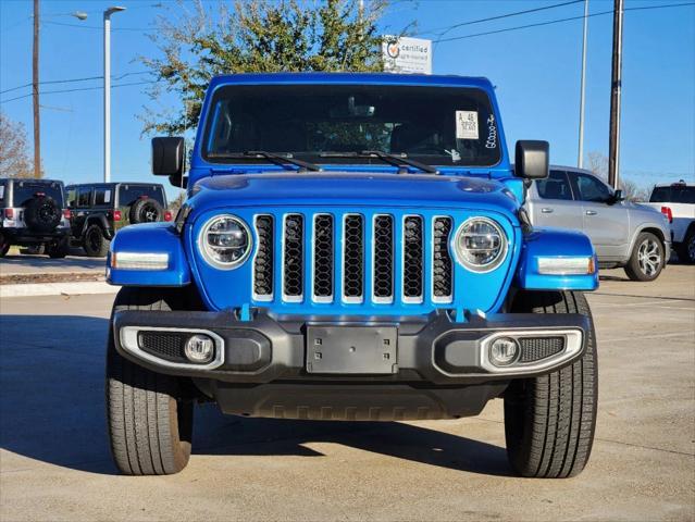 used 2022 Jeep Wrangler Unlimited 4xe car, priced at $31,484