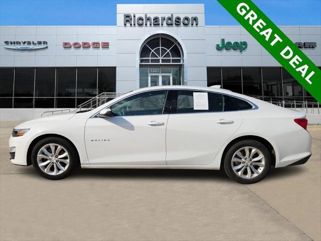 used 2023 Chevrolet Malibu car, priced at $16,800