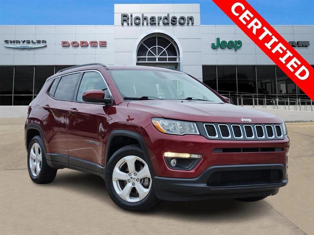 used 2021 Jeep Compass car, priced at $21,888