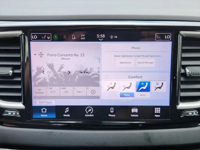used 2022 Chrysler Pacifica car, priced at $19,998