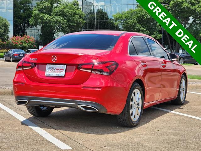 used 2019 Mercedes-Benz A-Class car, priced at $19,850