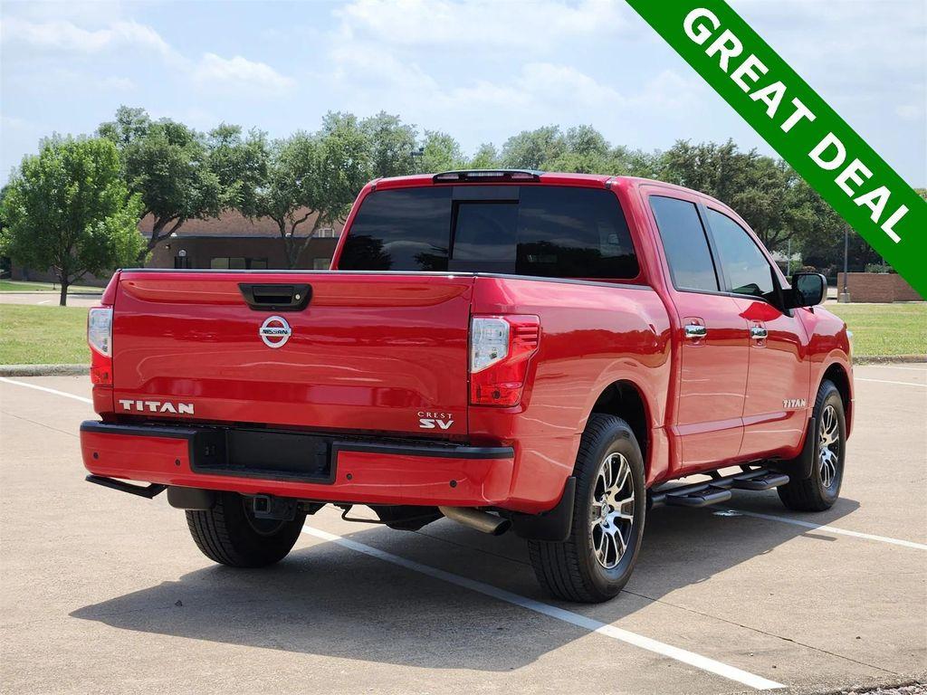 used 2021 Nissan Titan car, priced at $27,800