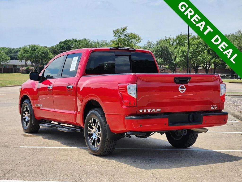 used 2021 Nissan Titan car, priced at $27,800
