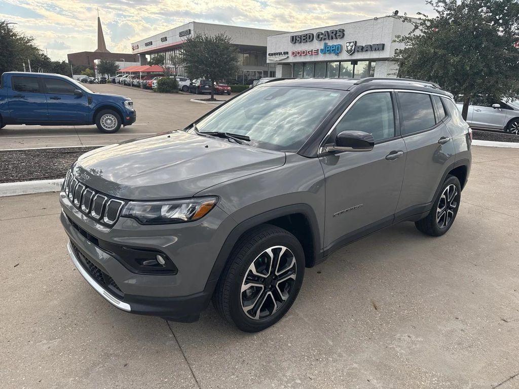 used 2022 Jeep Compass car, priced at $24,216