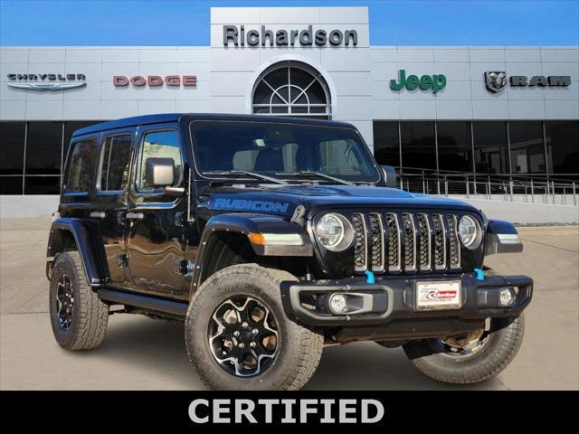 used 2021 Jeep Wrangler Unlimited 4xe car, priced at $32,442