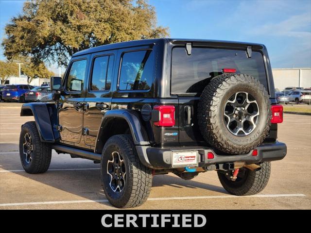 used 2021 Jeep Wrangler Unlimited 4xe car, priced at $32,442