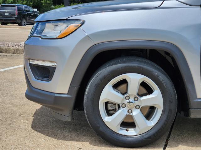 used 2021 Jeep Compass car, priced at $15,000