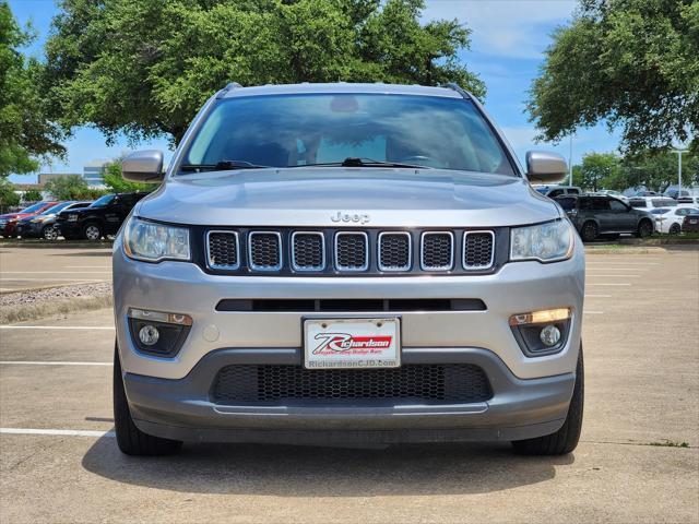 used 2021 Jeep Compass car, priced at $15,000