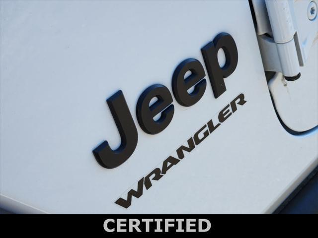 used 2021 Jeep Wrangler car, priced at $29,000