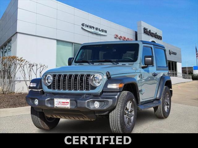 used 2024 Jeep Wrangler car, priced at $33,750