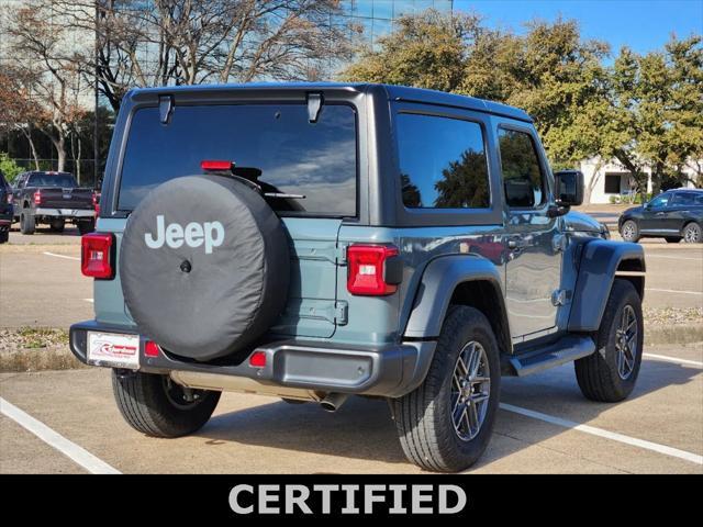 used 2024 Jeep Wrangler car, priced at $33,750