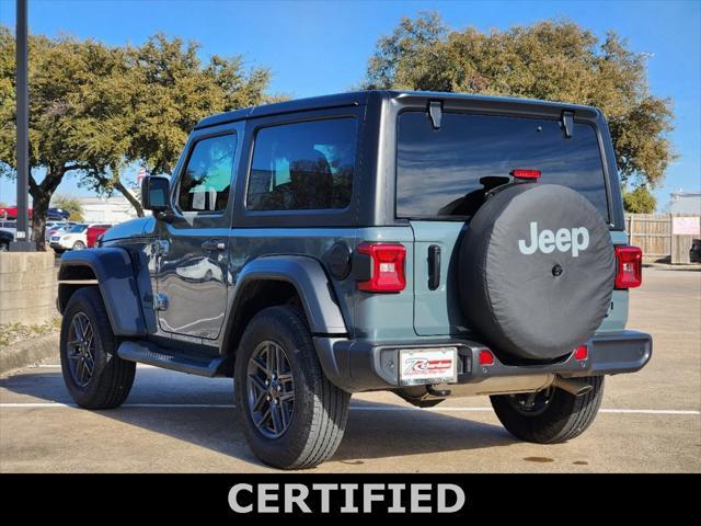 used 2024 Jeep Wrangler car, priced at $33,750