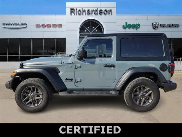 used 2024 Jeep Wrangler car, priced at $33,750