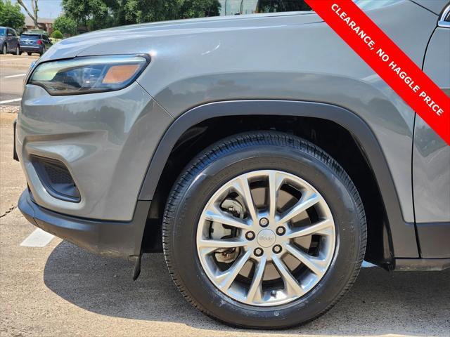 used 2022 Jeep Cherokee car, priced at $21,500