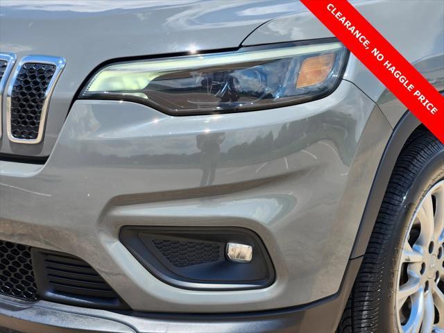 used 2022 Jeep Cherokee car, priced at $21,500