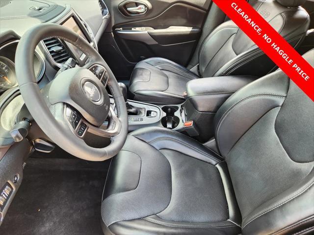 used 2022 Jeep Cherokee car, priced at $21,500