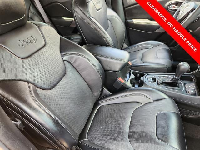 used 2022 Jeep Cherokee car, priced at $21,500